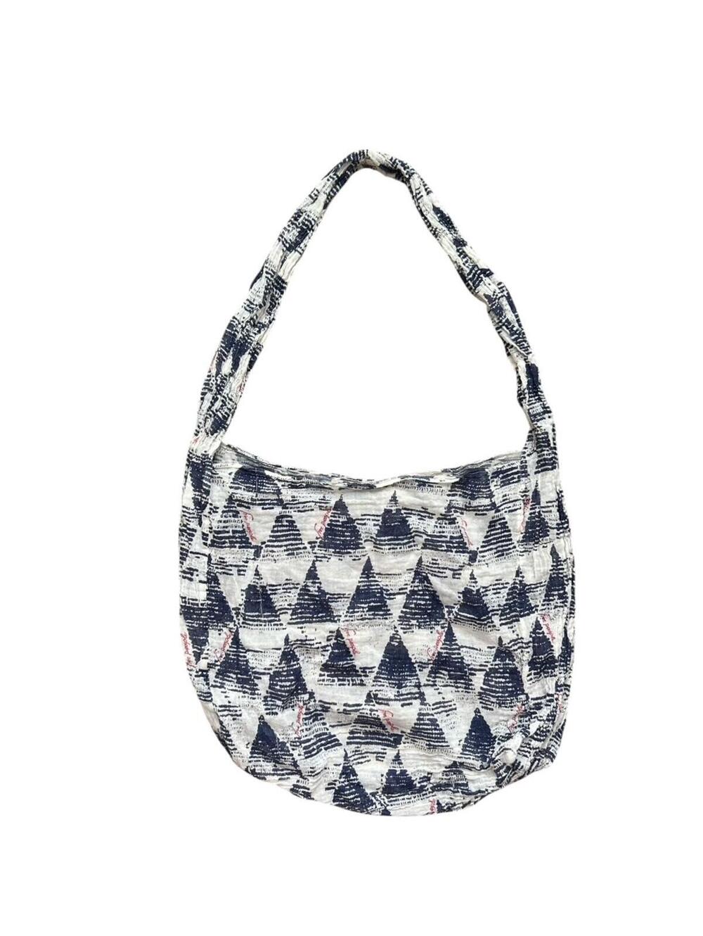 Free People Cloth Bag Reusable Sling Crossbody Gauze Lighweight Boho